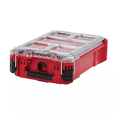 Milwaukee Small Parts Organizer 5-Compartments PACKOUT Heavy Duty Tool Storage • $40.16