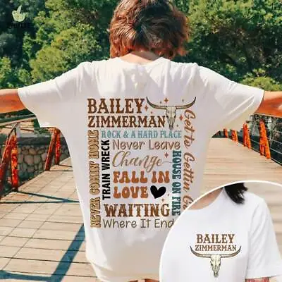 Bailey Zimmerman Music Shirt Bailey Zimmerman  Bailey Zimmerman Concert 2024 • $55.53