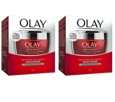 $47.95 • Buy 2 Olay Regenerist Micro Sculpting Moisturiser - Fragrance Free RRP $100