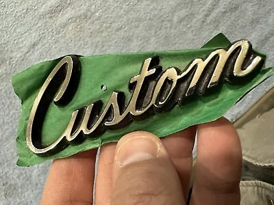 NOS 1971 1974 Plymouth Satellite Custom Emblem Mopar 71 72 73 74 1972 1973 Badge • $23