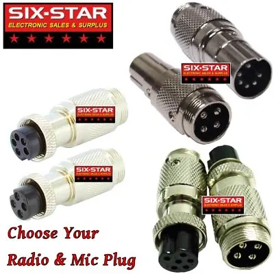 $8.50 • Buy Mic Adapter Converts Any Cobra Wired Mic To Most Cb & 10 Meter Radios See Menu