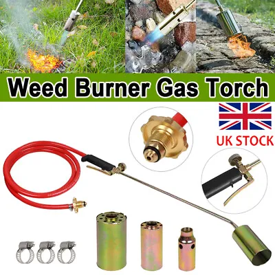 £22 • Buy Long Arm Propane Butane Gas Torch Burner Blow Roofers Roofing Brazing W/ 2M Hose