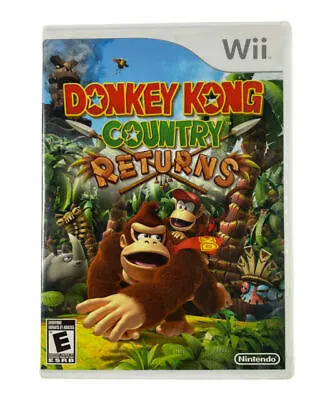 $20 • Buy Donkey Kong Country Returns Nintendo Wii PAL Preowned Video Game With Manual