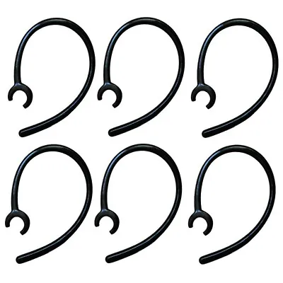 6 Pack 8mm Universal Replacement Ear Hooks For Wireless Bluetooth Headset • $7.99