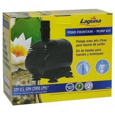 LAGUNA POND FOUNTAIN PUMP KIT 2000 LPH GARDEN Pond Pump PT8160 • £44.99