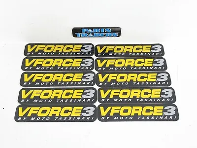 Genuine Moto Tassinari V Force Reeds Decals Set MX ATV Motocross Truck Car Logo  • $9.99