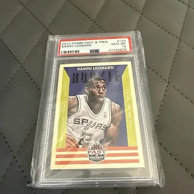 2012-13 Panini Past & Present - #193 Kawhi Leonard (RC) • $10