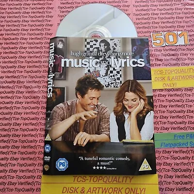 Music And Lyrics (DVD 2007) Disc And Art Work Only Save £s Eco • £1.48