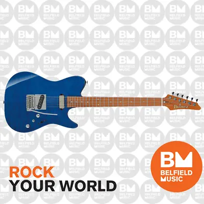 Ibanez AZS2200Q Prestige Electric Guitar Royal Blue Sapphire W/ Case - Brand New • $2799