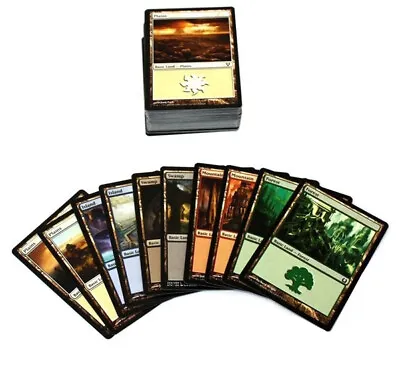 1000 MTG Basic Lands - 200 Each Plains Island Swamp Mountain Forest • $32.99