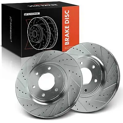 Drilled Brake Rotor Front Side For Nissan Armada 07-14 TITAN 08-19 INFINITI QX56 • $149.89