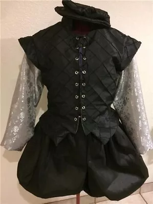 Elizabethan Renaissance Shakespeare Tudor Doublet Slops/Breeches & Hat Small • $99