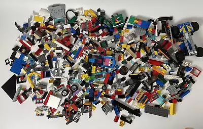 Lego Lot Bulk Mixed Building Bricks Blocks Parts Pieces Lot B 3lbs • $4.99