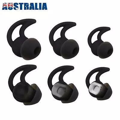 Silicone Ear Tips Buds For BOSE-Soundsport Wireless Free QC30 QC20 Headphones • $11.95