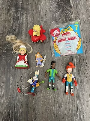 Lot Of Vintage McDonald Happy Meal Fast Food Toys Sonic Burger King • $5