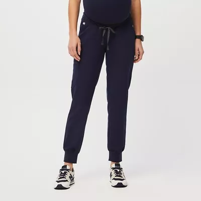 FIGS Zamora Maternity Jogger Scrub Pants - Navy - Size XL • $35
