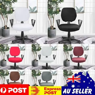 Spandex Elastic Office Chair Cover Removable Stretch Computer Chairs Seat Covers • $10.10