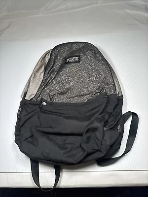 Victoria Secrets Pink Campus Heather Charcoal Backpack Laptop Bag  • $24.99