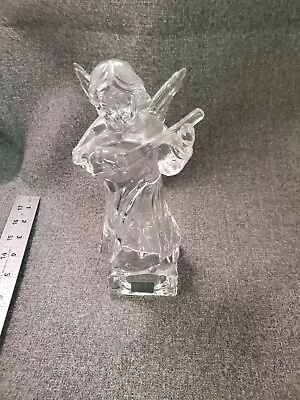 Mikasa Angel Figurine Full Lead Crystal Herald Collection Angelic Lyre New • $12