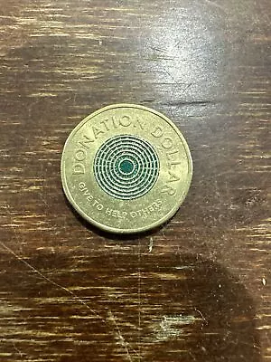 Australian One Dollar Donation Coin • $200