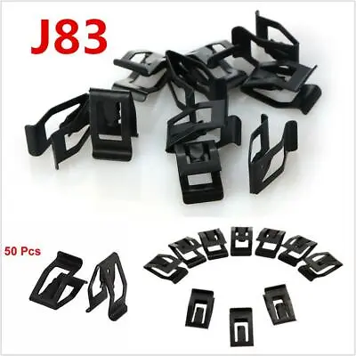 50X Car Console Dash Dashboard Trim Metal Retainer Black Rivet Fastener Clips • $14.59