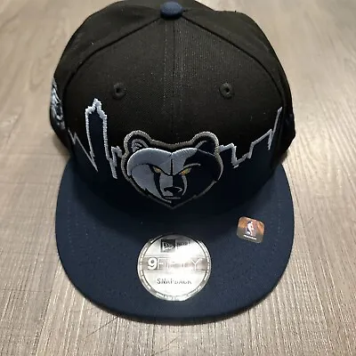 Memphis Grizzlies NBA Snapback New Era 9fifty Brand New Navy Blue Hat • $29.98