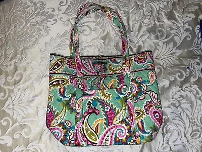 Vera Bradley Villager  Shoulder Tote Bag/Purse - Tutti Frutti - RETIRED HTF • $35