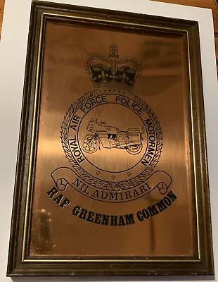 £25 • Buy Royal Air Force 1986 Limited Edition Plaque/Shield. Free P&P