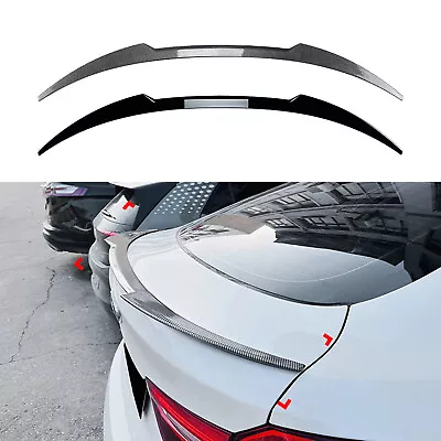 Carbon Fiber Look Rear Trunk Spoiler Wing Kit For BMW X6 F16 X6M 2014-2020 New • $74.50