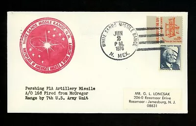 US Space Cover Rocket Pershing P1A Launch White Sands Missile Range NM 6/2/1976 • $4.99