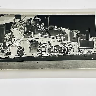 Original Negative: Soo Line Railroad #475 2-8-0 F-10 Minneapolis  MN 7/2/48 • $9.99