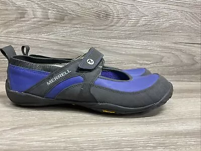 Merrell Barefoot Pure Leather Glove Athena Vibram Sneaker Mary Janes Womens 9 • $24