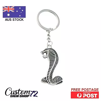 $9.95 • Buy Shelby Cobra Keyring Snake Emblem Ford Mustang GT Key Ring Collectable Gift New