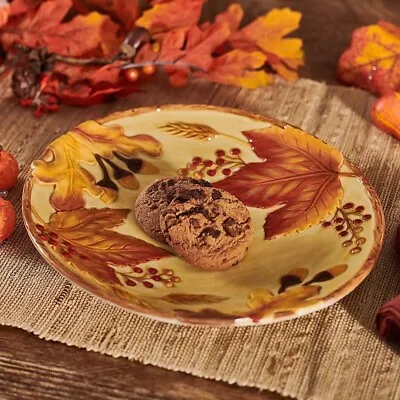 Fitz & Floyd Harvest Collection Plate Harvest Fall Thanksgiving • $27