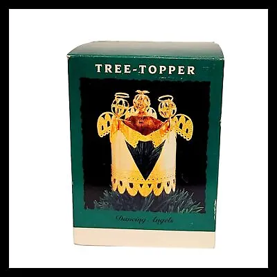 Hallmark Dancing Angels Miniature Christmas Tree Topper 1992 • $9.88