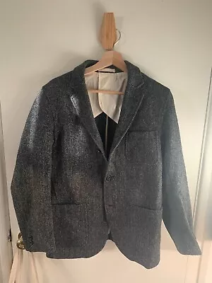 BEAMS+ Plus Harris Tweed 3/2 Roll Ivy Style Sports Coat Blazer • $49.99