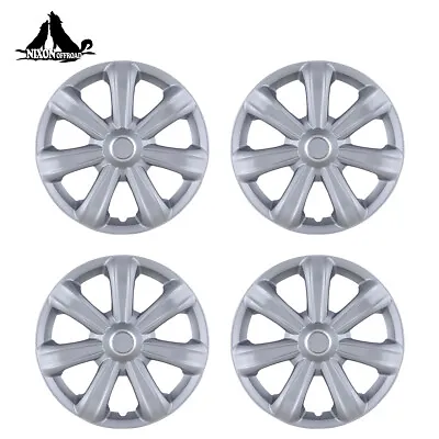 14  Set Of 4 Lacquer Wheel Covers Snap On Full Hub Caps Fit R14 Tire & Steel Rim • $33.29