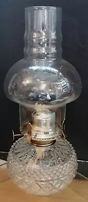 Vintage Farms Glass Oil Lamp Unused 30cm High / Lighting/ Lamps • £35