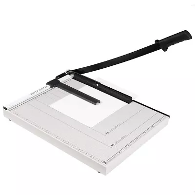 Paper Cutter Guillotine 12” Cut Length Paper Trimmer Base 12-15 Sheets Capacity • $21.99