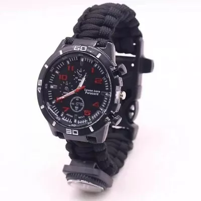 Outdoor Military Survival Sport Swimming Wrist Watch Tactical Bracelet... • $20