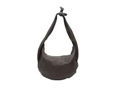 $899 • Buy Vintage 90s Chanel Bag Black Leather Shoulder Hobo Satchel Knotted Strap Y2K