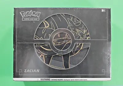 Pokemon TCG Sword & Shield Elite Trainer Box Plus Zacian New Factory Sealed • $15.50