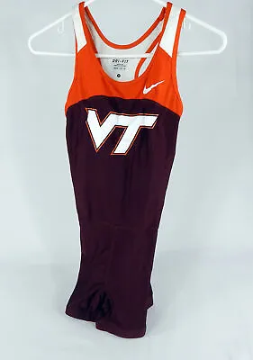 2009 Virginia Tech Hokies Game Issued Maroon Jersey Cross Country Track M D07 • $79.99