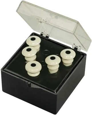 Martin Acoustic BASS Bridge Pin Set With End Pin - White With Black Inlay 18APP • $19.99