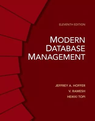 Modern Database Management Hardcover • $7.30