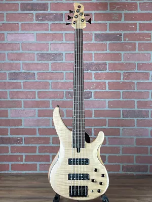 Yamaha TRBX605FM 5-String Bass Guitar - Natural Satin • $629.99