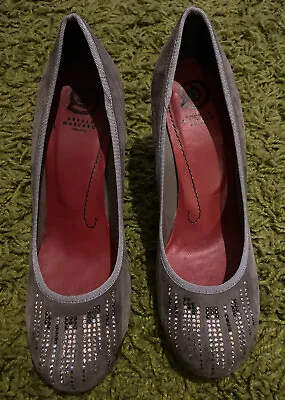 £12.99 • Buy Ursula Mascaro 38.5 U.K 5 Suede Gemstone Court Shoes