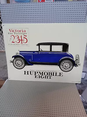 Vintage 1991 AAA Victoria Five Passenger 2345 Humpmobile Eight TIN SIGN USA • $20.64