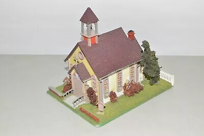 HO RTP 1/87 BUILT Building Structure Church Chapel SCENE ADDED DETAILS. 4 LAYOUT • $24.88