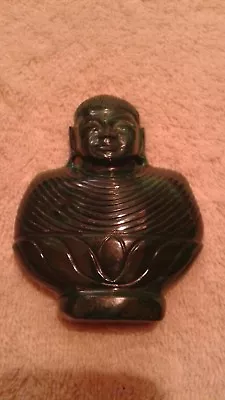 Malachite Deity Carved Snuff Bottle. Chinese Antique. • $50